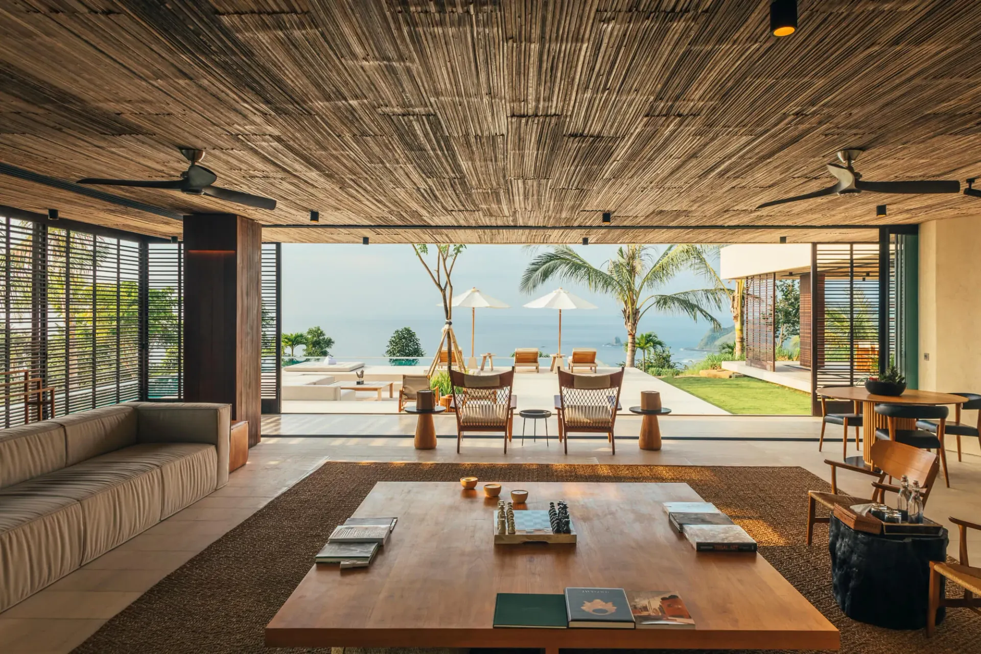 Five-bedroom Mediterranean ocean-view villa — Lombok, Indonesia